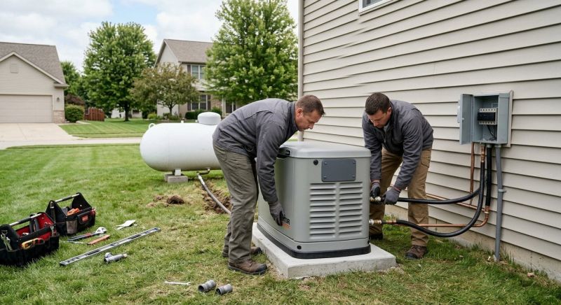 Propane Generator Installation in Littleton, CO