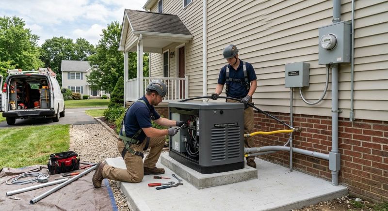 Standby Generator Installation in Heber City, UT